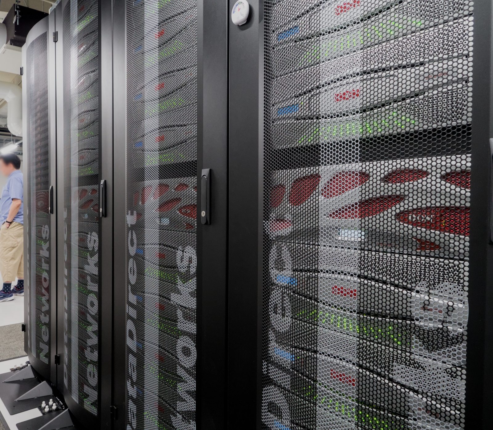 Racks of DDN EXAScaler and GRIDScaler storage for the TSUBAME 3.0 supercomputer